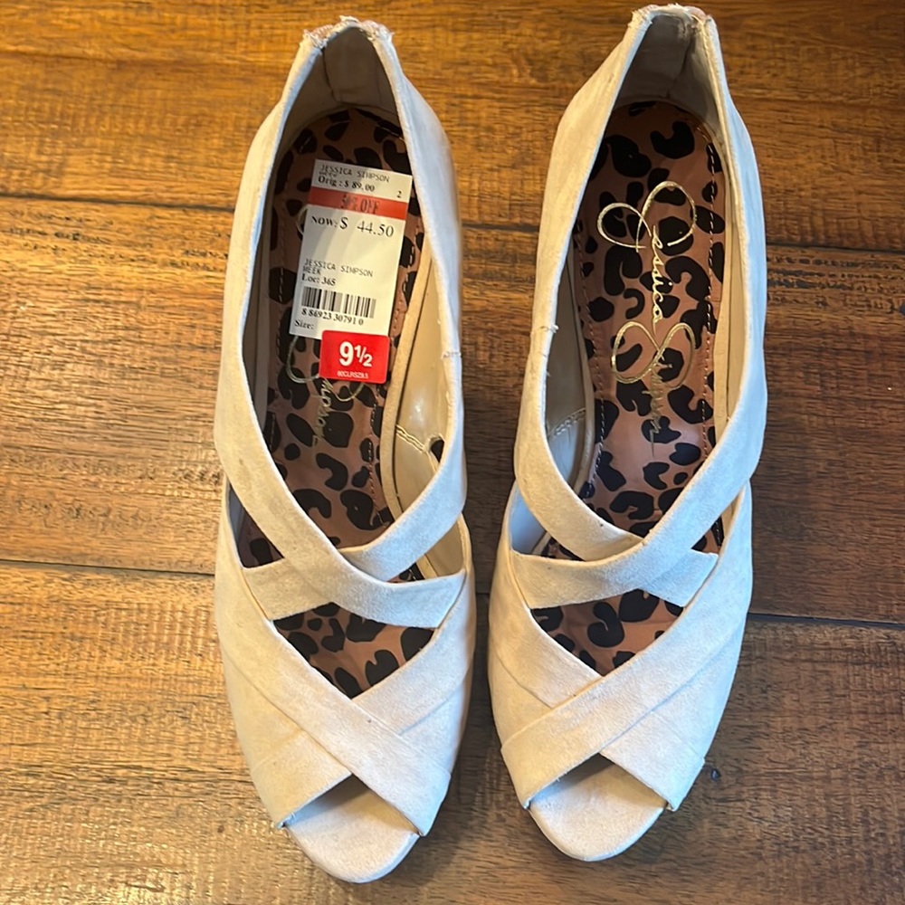 Jessica Simpson wedges